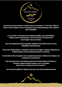 Menu Le Pas Sage Page 6