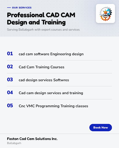 Foston Cad Cam Solutions Inc. in Ballabgarh offers expert cad cam software engineering design, co…