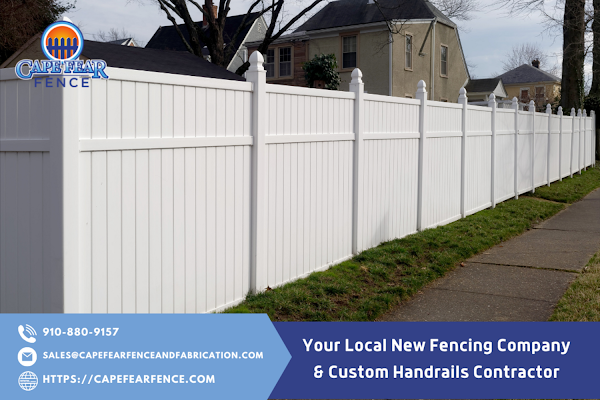 Vinyl Fence Company in North Carolina