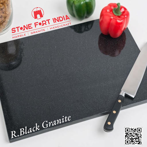 💎 Get ready to add a luxurious touch to your home with the R Black Granite from Stone Fort India!… post image