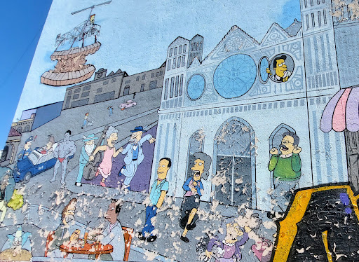 Mural De León "Los Simpsons" Gallery - Mexico