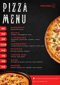 Menu Chez zozo Page 2