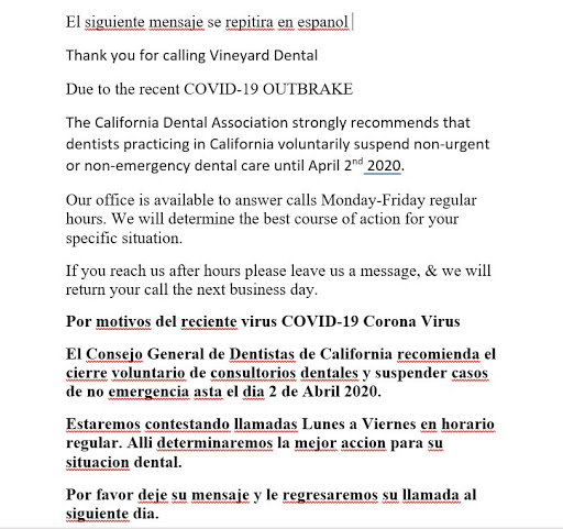 Vineyard Dental Office - Thumbnail
