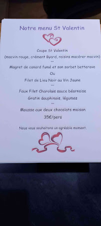 Menu Le Resto d'ici Page 2