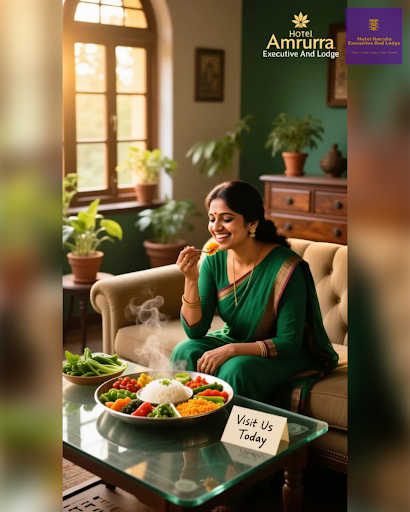 Experience the best Veg Thali near me at Hotel Amruta Executive And Lodge, Tembhurni! Savor the m…