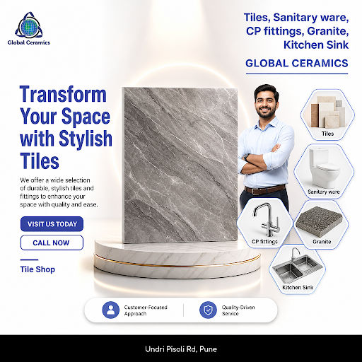 Explore a wide range of high-quality Tiles, Sanitary ware, CP fittings, Granite, and Kitchen Sink… post image