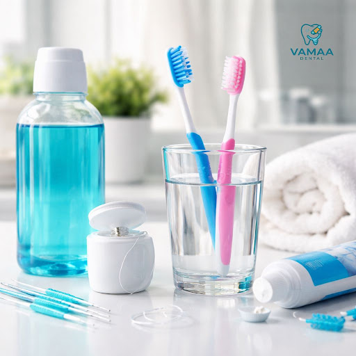 Keeping your smile healthy between checkups is just as important as visiting your dentist. At Vam… post image