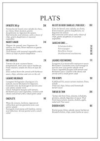 Menu Elephant Restaurant Bar Pizzeria Page 6