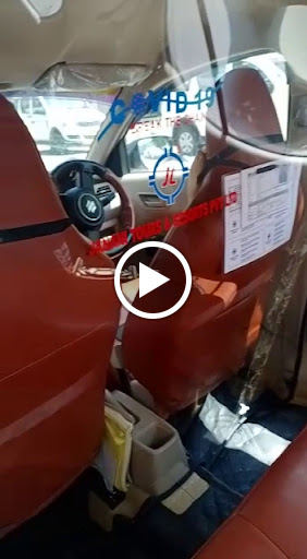 Car partition to be safe in covid 19