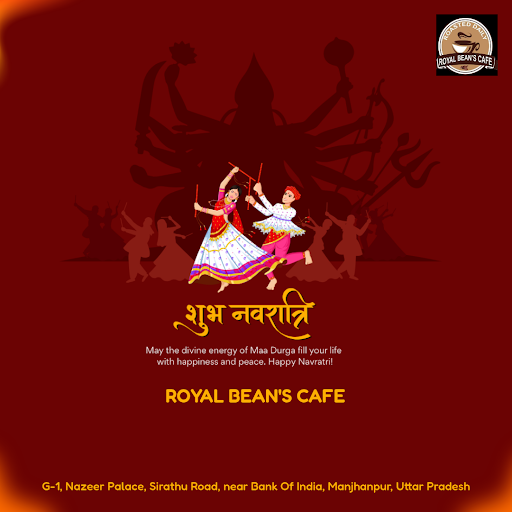 Join us at Royal Bean's Cafe in Manjhanpur to celebrate the vibrant spirit of Navratri! Experienc… post image