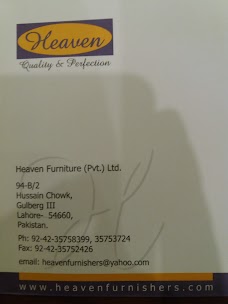 Heaven Furniture Ltd lahore