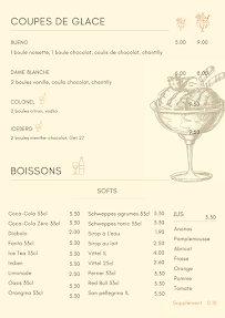 Menu Le Charret - Restaurant Page 3
