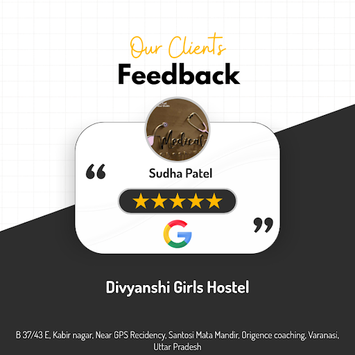 Sudha's unforgettable experience at Divyanshi Girls Hostel in Varanasi! She loved the warm hospit… post image