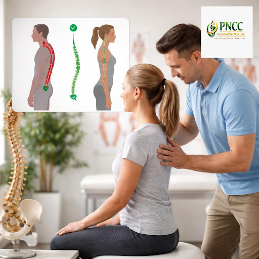Poor posture is one of the most common hidden causes of neck, back and shoulder pain. At Pain Niv…