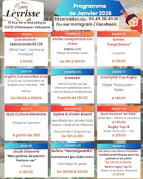 Menu Café Leyrisse Page 7