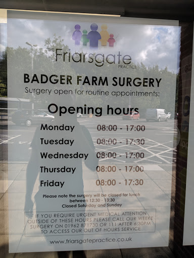 Friarsgate Badger Farm Surgery Gallery - United Kingdom