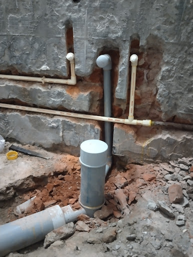 Cpvc PVC counter wash basin bathroom complete plumber work post image