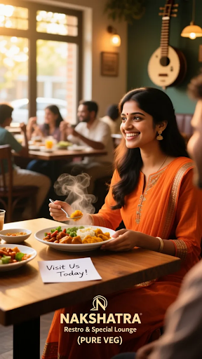 Experience the essence of Kanpur's finest dining at NAKSHATRA Restro & Lounge! Indulge in our Bes…
