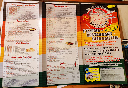 Top In Town Pizza Ebeleben - Visual