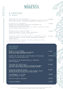 Menu Le Magenta Page 4