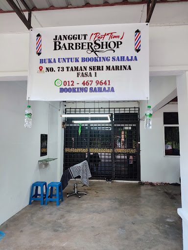 Janggut Barbershop (Part-time) Gunting Rambut Booking Sahaja.