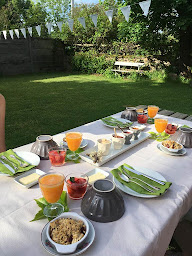 Photo n°10 de Suites de Campagne® Les Eydieux : en Auvergne, Deux Suites de charme avec baignoire à bulles ou hammam avec petits déjeuners à Saint-Angel (Maison de vacances)