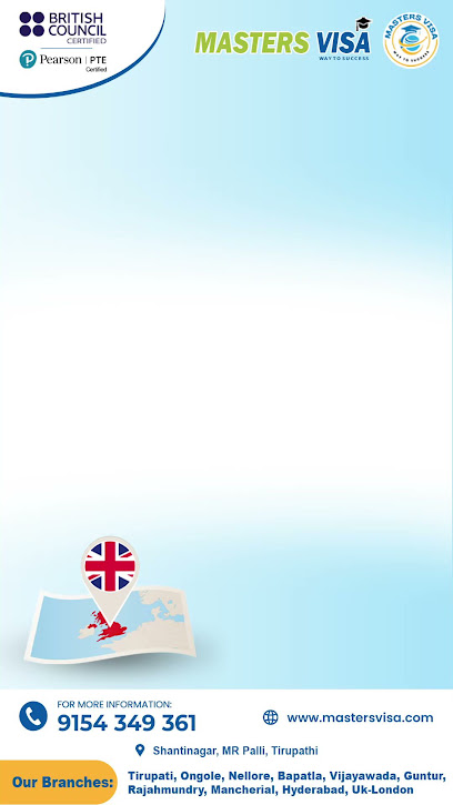 Masters Visa Overseas Education Consultancy Tirupati