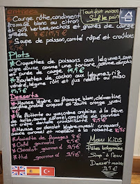 Menu Restaurant Café des Halles Page 3