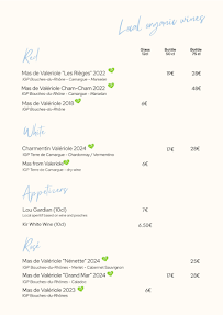 Menu La table du Calabrun Page 4