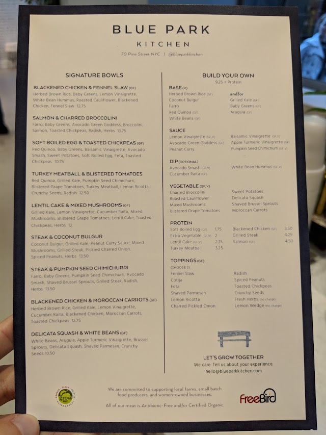 Blue Park Kitchen