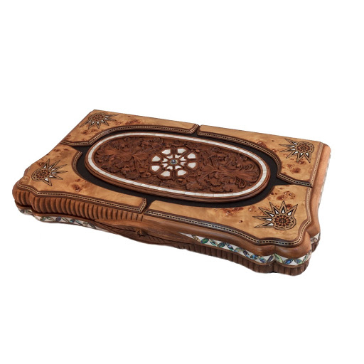 Holzbackgammon-Set - Visual