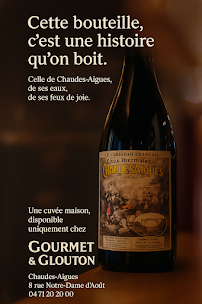 Menu Gourmet & Glouton - Restaurant Chaudes-aigues Page 7