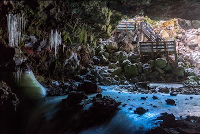 Ice Cave and Bandera Volcano