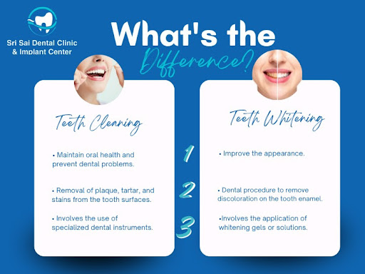 Understanding the Contrast: Teeth Cleaning vs. Teeth Whitening - The Path to a Healthier Smile an… post image