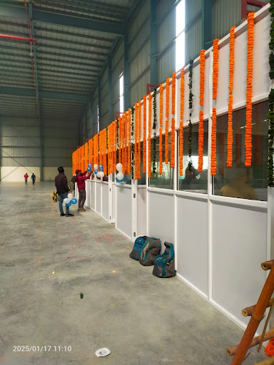 Aluminium partition  post image