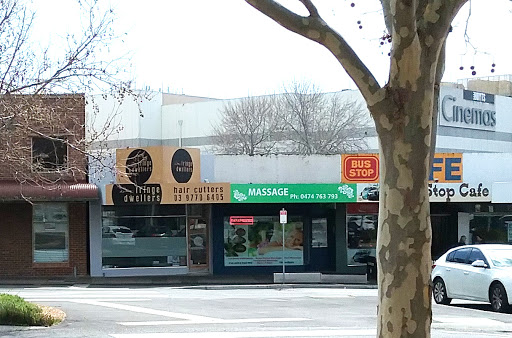 Fringe dwellers haircutters Logo