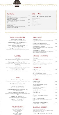 Menu Le Charivari Page 14