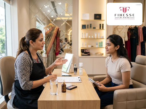 Getting ready for a wedding, reception or special party? At Finesse by Faiza, Banjara Hills, we h…
