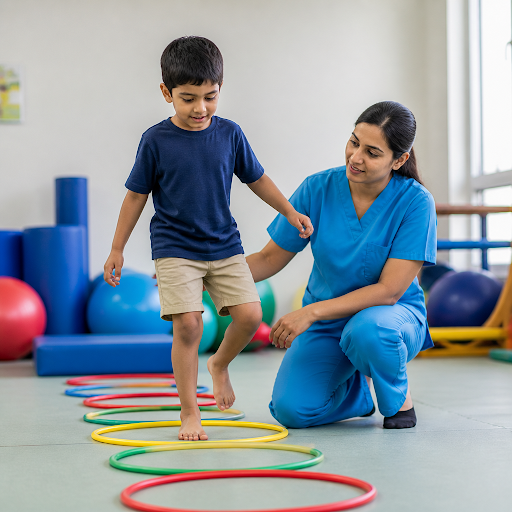 At Aaradhya Child Development And Physiotherapy Center in Khandari, Agra, we use clear, child-foc…