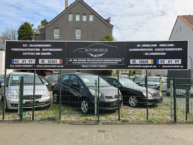 Automobile AY KFZ- Zulassungsdienst & Gebrauchtwagenhändler