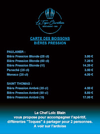 Menu LA TOQUE CHARENTAISE Page 1