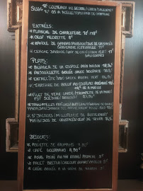 Menu La Coupole Page 1