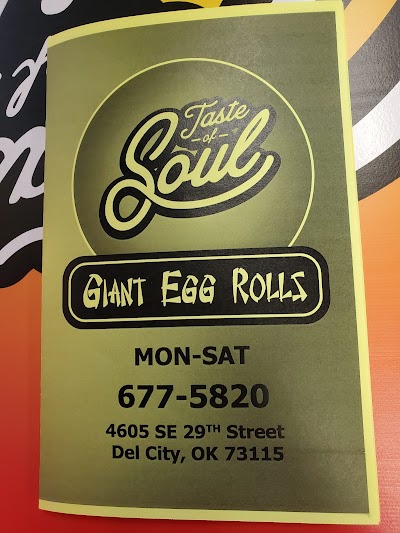 Taste of Soul Giant Egg Roll