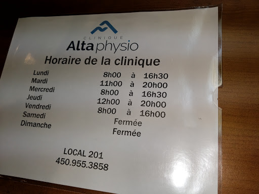 Clinique Alta Physio - Visual