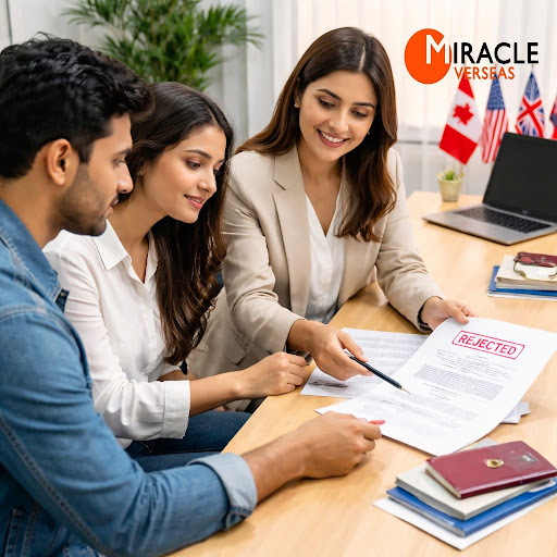 Had a student visa rejected before and worried it will happen again? At Miracle Overseas in Navra… post image