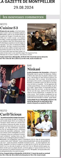 Menu Carib'licious Page 8