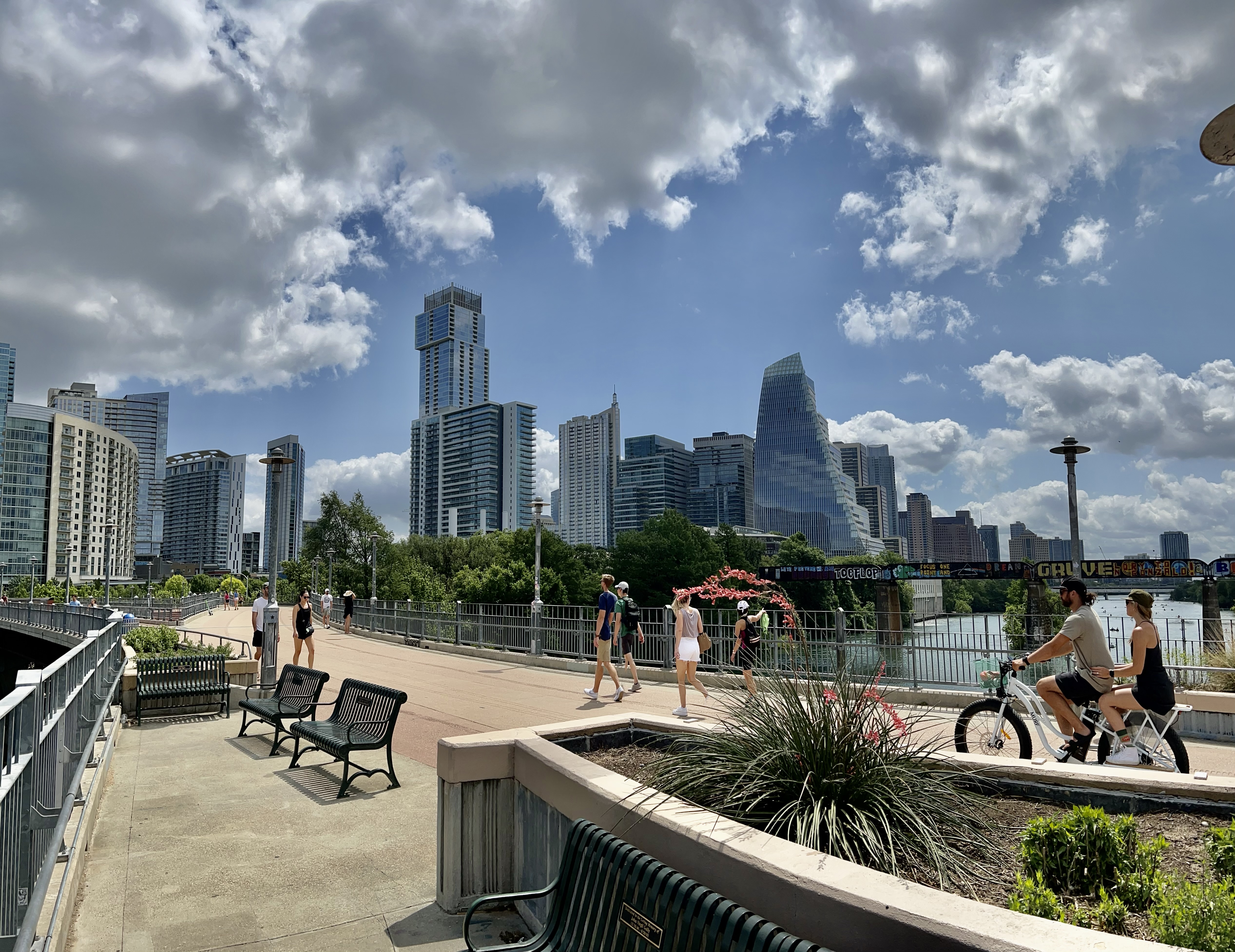 Pfluger Pedestrian Bridge