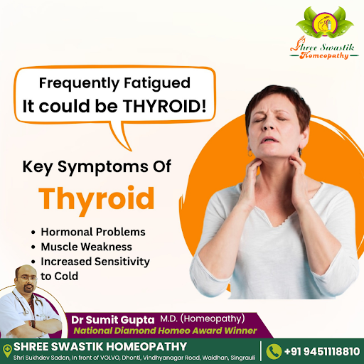"Frequently fatigued? It could be THYROID! Watch out for key symptoms: Hormonal problems, muscle… post image