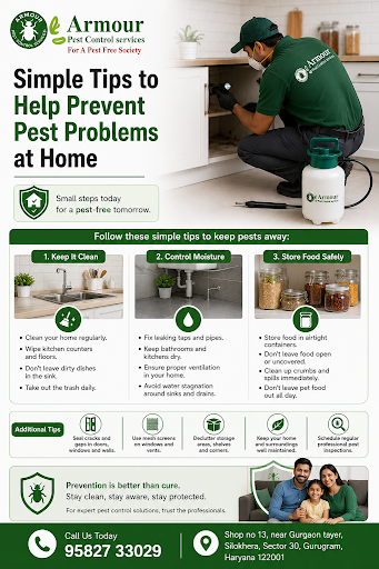 Armour Pest Control Services helps homeowners maintain cleaner and more hygienic spaces by addres… post image