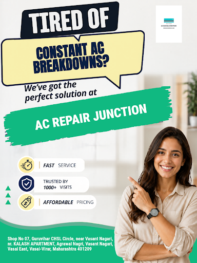 Ac Repair Junction offers expert air conditioner repair and services in Nalasopara. We also provi… post image